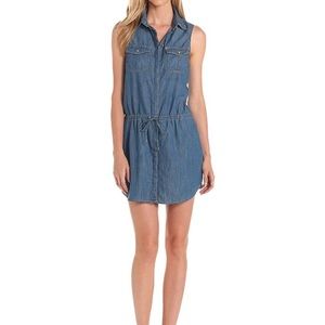 Sanctuary Sleeveless chambray / denim dress, Small